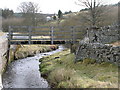 Footbridge over the River East Allen in NE47 9HQ