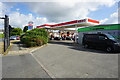 Esso petrol station on Avenue Road, Sandown in PO36 0PL
