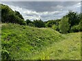 Earthworks by the Icknield Way in LU2 8NA