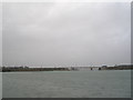 Motorway bridge as seen from Hilsea coastal path in PO2 9NX