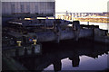 Manchester Ship Canal, lock gate facility. in WA7 1LJ