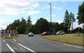 Roundabout on the A40, Northleach in GL54 3JG