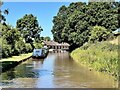 Approaching Bunbury Locks in CW6 9QB