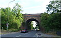 Railway bridge over the A225 in DA4 9BE