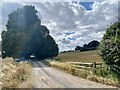 Footpath towards Hazeland Farm in SN11 9LJ