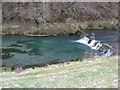River Lathkill Weir and Clear Blue Water in DE45 1HT