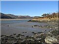 A muddy corner on the Mawddach estuary in LL39 1BQ
