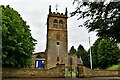 Gayton, St. Mary's Church: Western aspect in Gayton (West Northamptonshire)