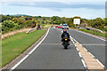 Motor Cyclist on the A9 near Alness in IV17 0SR