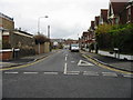 Looking NE along Cannon Road in CT11 0BT
