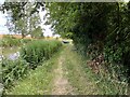 On the towpath heading south in Winwick
