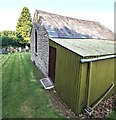 Corrugated metal annexe, Earlswood, Monmouthshire in NP16 6SB