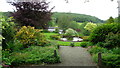 Gardens at Cae Hir in Cribyn