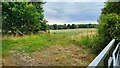 View from footpath gate in RG27 8BU