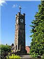 The Adams Clock Tower, Tunstall Park, Stoke-on-Trent in ST6 5DU