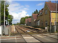 Remains of old Up platform, Lidlington railway station in MK43 0SE