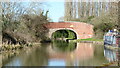 Grand Union Canal bridge 81 in MK15 9JY