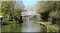 Grand Union Canal bridge 86 in MK10 9UW
