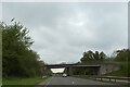 Barrow Road bridge over A6 near Quorn in LE12 8WH