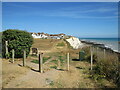 England Coast Path at Peacehaven, near Newhaven in BN10 8JR