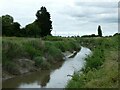 Looking southeast along River Parrett, near Huntworth in TA7 0AD