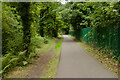 Path in Telford Town Park in TF3 1FE