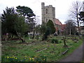 Churchyard of St Mary and St John in OX4 1UH