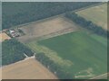 Cropmarks on field near Wormegay: aerial 2022 (1) in PE33 0DH