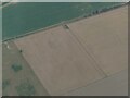 Cropmark on field near Fincham: aerial 2022 in PE33 9EX