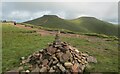 Cairn on Craig Gwaun Taf. in LD3 8NL