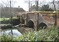 Old bridge at Chelsworth in Chelsworth