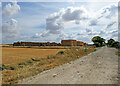 Straw stacks by Howlem Balk in CB25 0BB