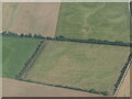 Patterned ground on fields NE of Isleham: aerial 2022 (2) in CB7 5QA