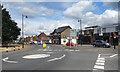 Mini Roundabout, Frimley Green in GU16 6HL