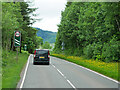 Westbound A87 near Loch Doich in IV40 8HE
