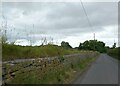 Stone wall by road west of Stogursey in TA5 1PY