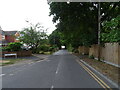 Looking north on Ravenswood Avenue, Crowthorne in RG45 6ES