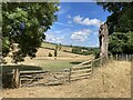 Viewed over parched Chapel Lane valley in RH5 6AY