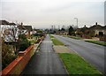Looking down High Drive in RG22 6LA