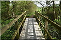 Footbridge, Herefordshire Way in SG8 8ND