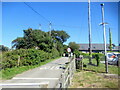 Level crossing at Llanenddwyn station in LL44 2BL