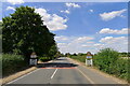 Walton Road entering Marholm in PE6 7JE