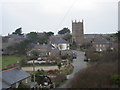 Zennor from the bus stop in TR26 3BT
