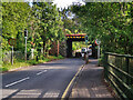 Railway bridge over Woodside Street, Coatbridge in ML5 5RF