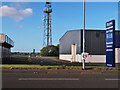 Telecommunications tower in Birkenshaw Trading Estate in G71 5QY