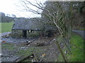 Derelict farm buildings in Dolbenmaen Community