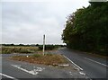 Road junction on Coxtie Green Road in CM14 5SP