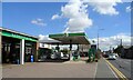 Service station on Coggeshall Road (B1256), Braintree in Braintree