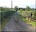 Access road to Common Farm, Penallt, Monmouthshire in NP25 4SB