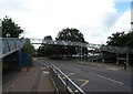 Footbridge over Clay Hill Road, Basildon in SS16 5HU